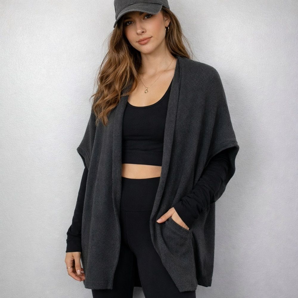 Athleta Open Front Knit Cardigan — Size Small